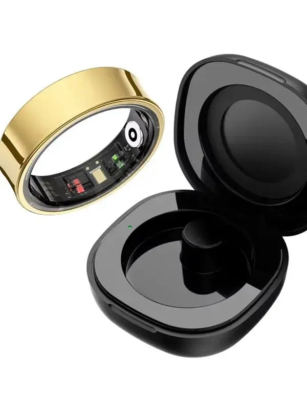 Smart Ring Heart Rate Blood Pressure Sleep Monitoring Motion Tracking Waterproof Men Women Smart Ring For Android Holiday Gift