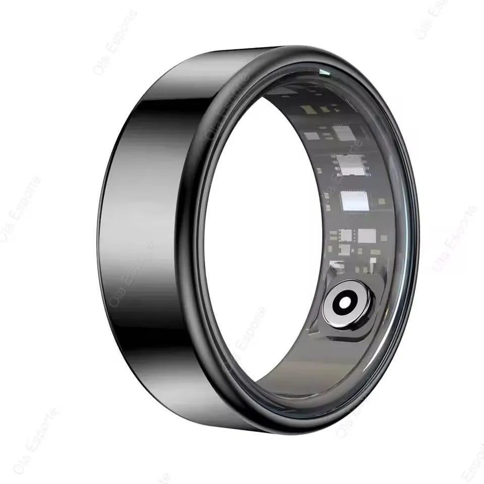 Smart Ring Heart Rate Blood Pressure Sleep Monitoring Motion Tracking Waterproof Men Women Smart Ring For Android Holiday Gift