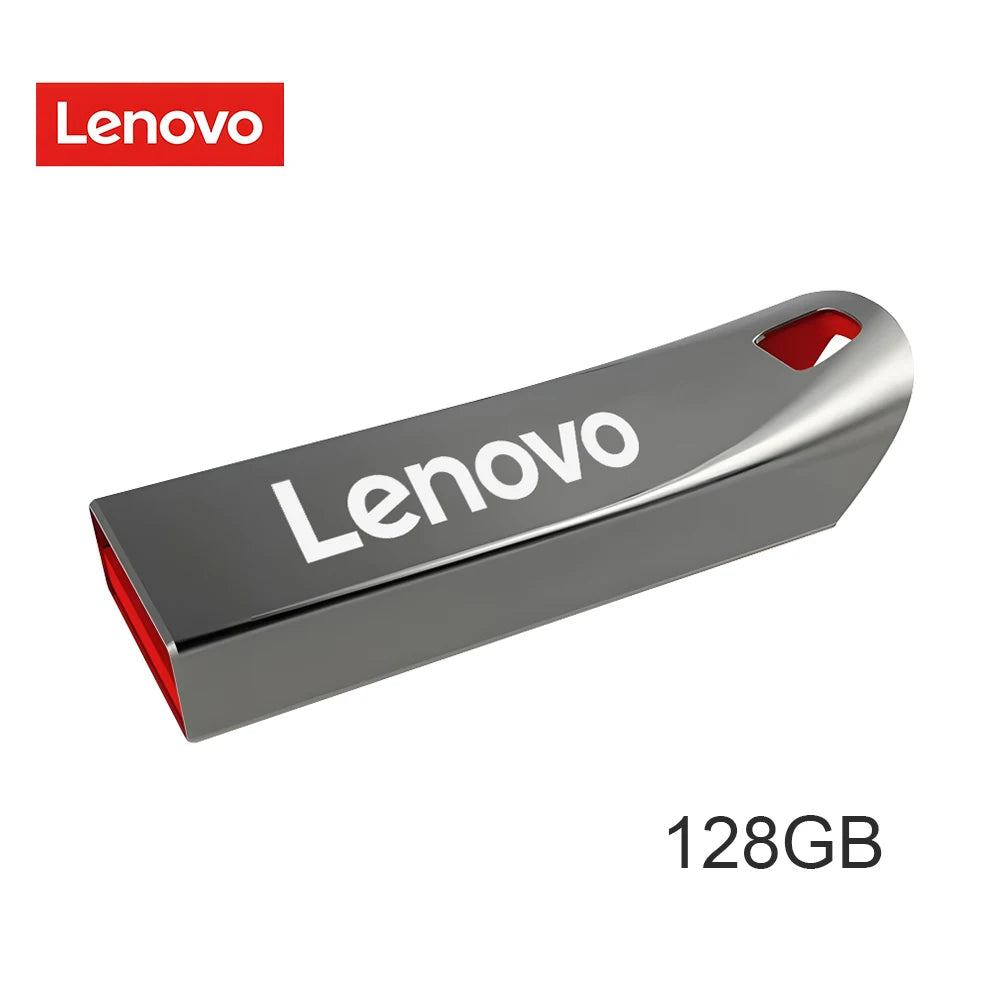 Lenovo High Speed USB 3.0 Pen Drive Portable SSD U Disk Flash Drive 512G 256G 64G Fast Data Transfer Memory Stick Network Card