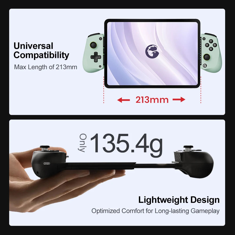GameSir X5 Lite Mobile Gaming Controller Phone Gamepads for iPhone 16 15 Series IOS iPad Mini Y700 Android Tablet Controle