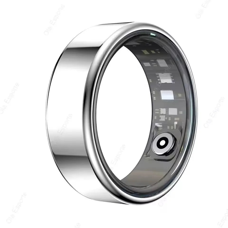 Smart Ring Heart Rate Blood Pressure Sleep Monitoring Motion Tracking Waterproof Men Women Smart Ring For Android Holiday Gift